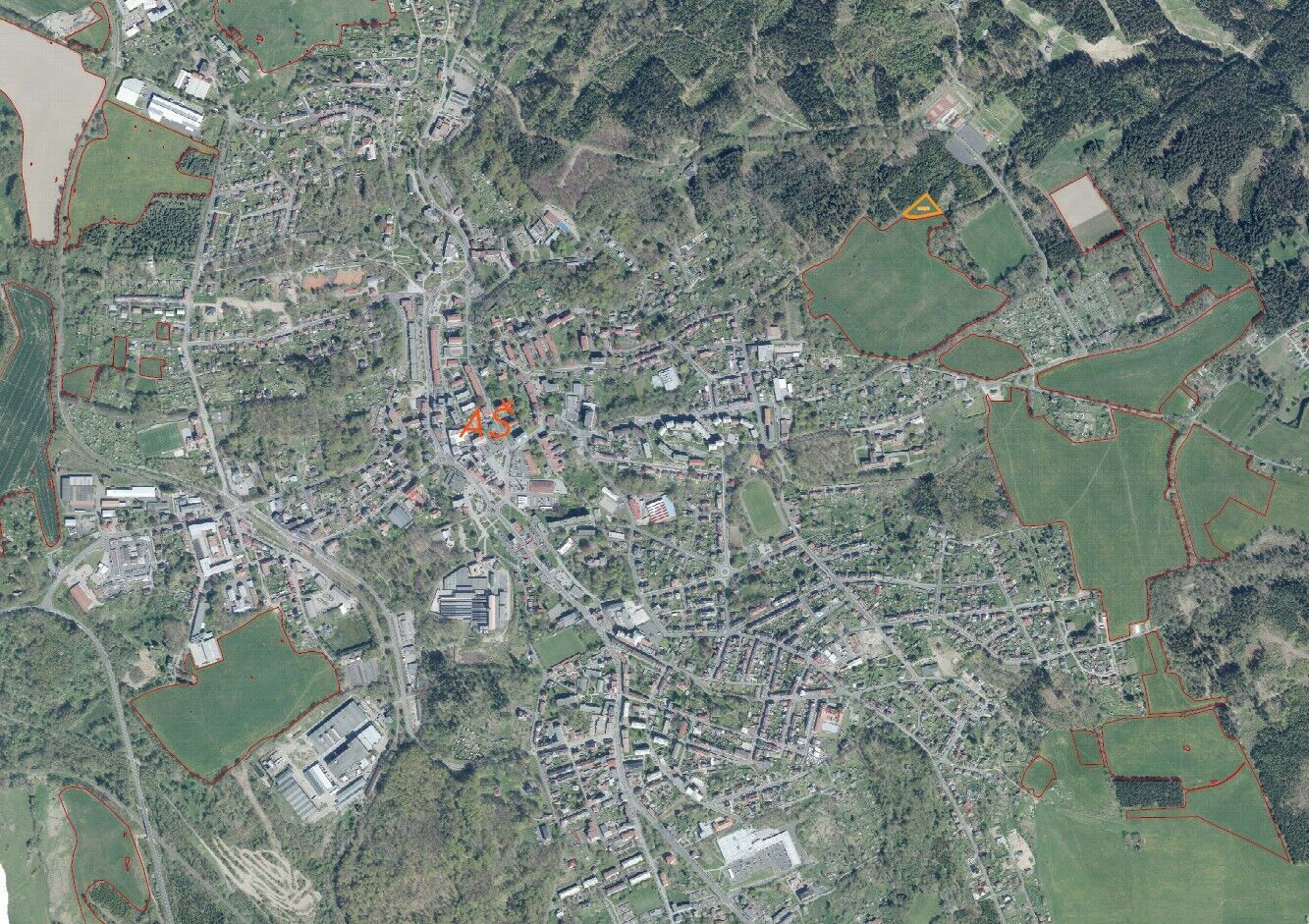 prodej pozemku k.ú. Aš