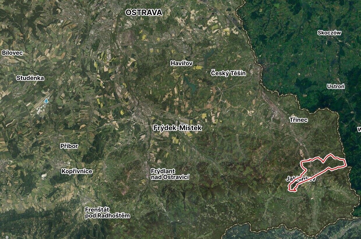 Dražba pozemku Návsí