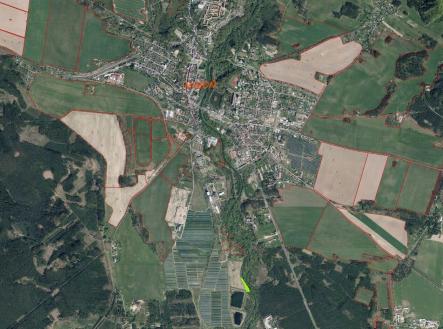 Prodej - pozemek, zemědělská půda, 1 524 m²