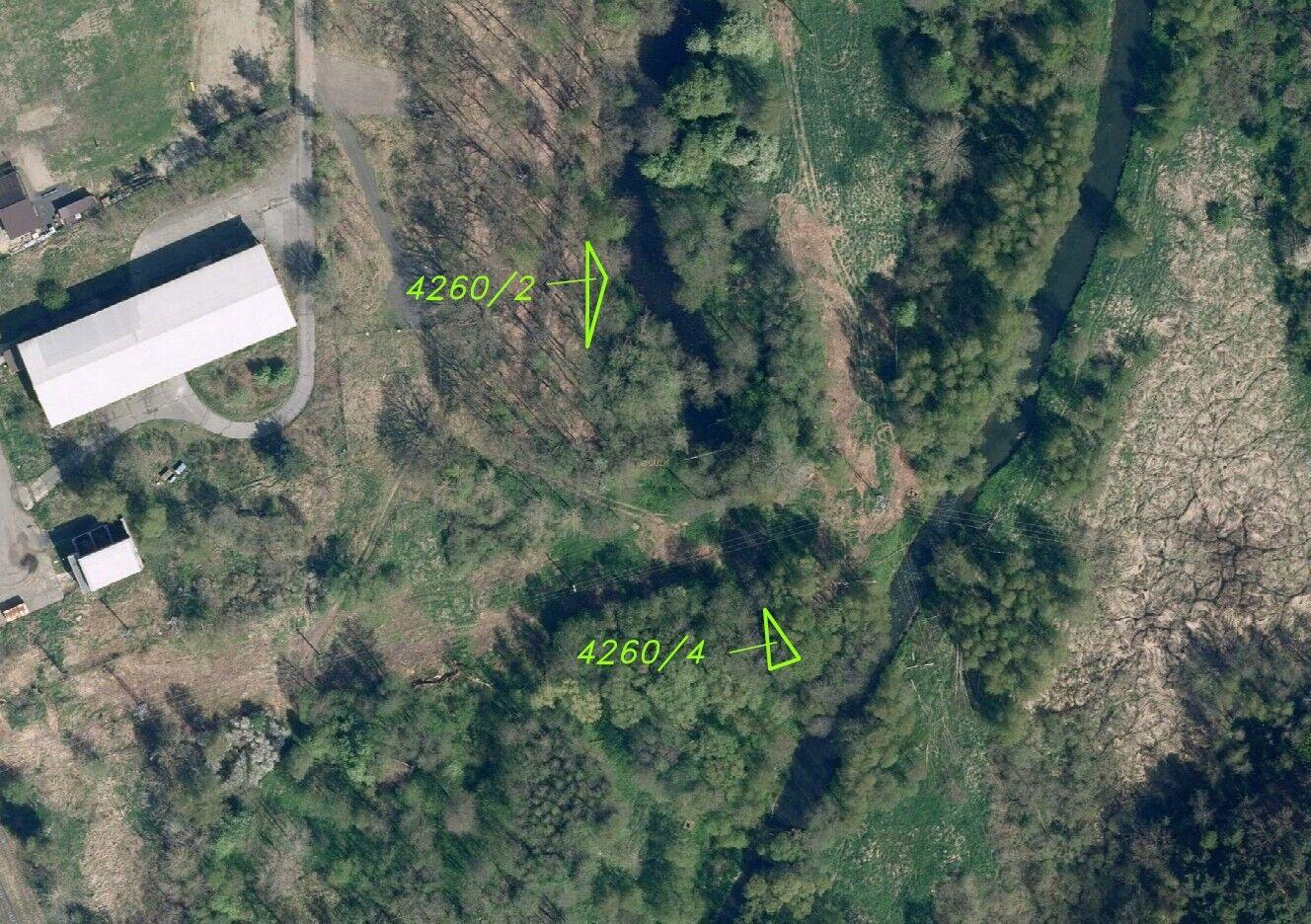 dražba pozemků Mimoň