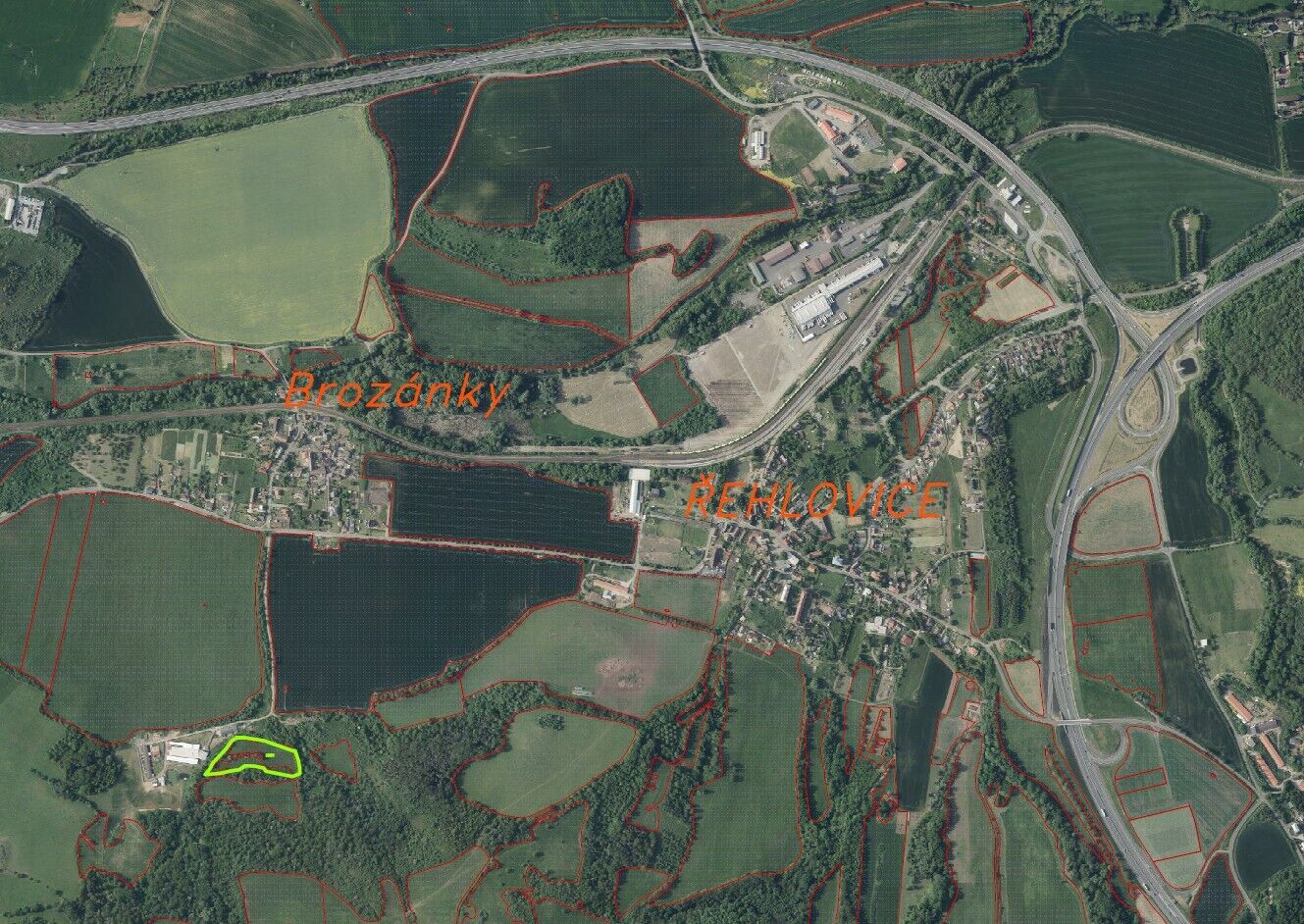 prodej pozemku k.ú. Řehlovice