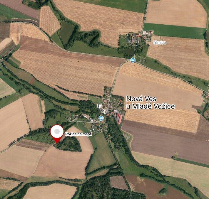 Prodej pozemků Nová Ves u Mladé Vožice