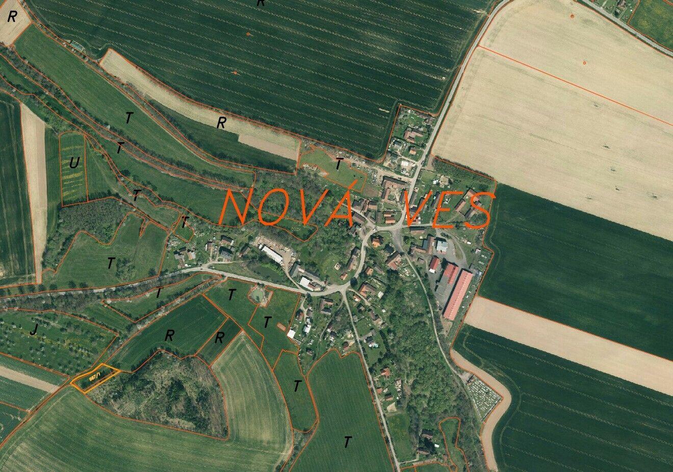 Prodej pozemků Nová Ves u Mladé Vožice