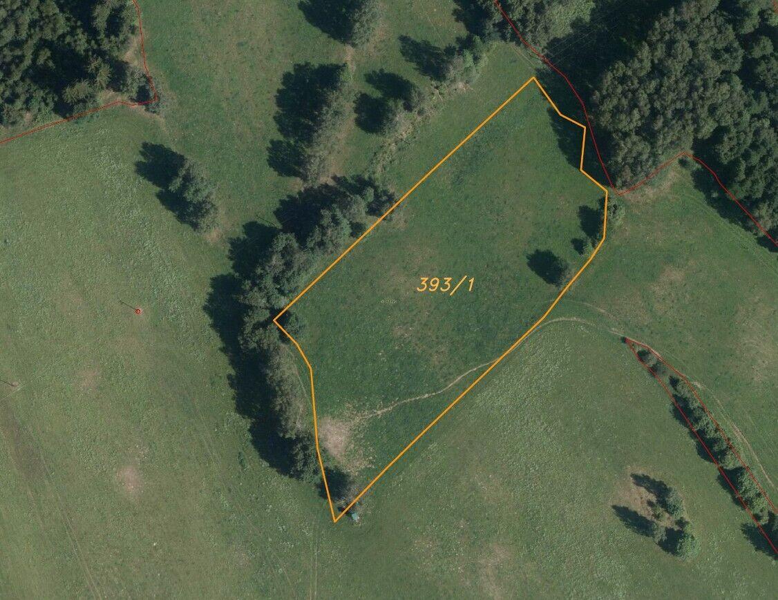 DRAŽBA pozemku Bečkov, obec Bernartice