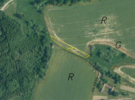 Prodej - pozemek, zemědělská půda, 1 577 m²