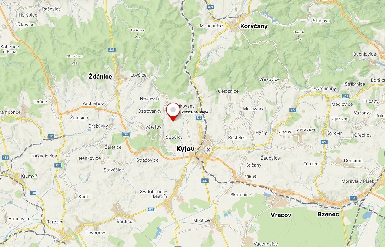 PRODEJ pozemku Ostrovánky