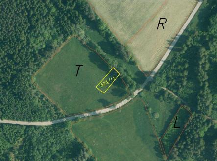Prodej - pozemek, zemědělská půda, 785 m²