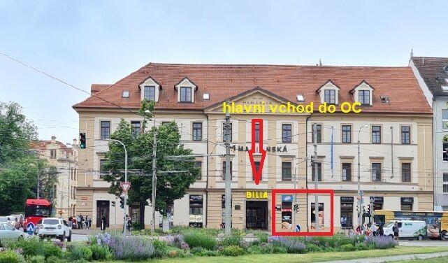 Nabízíme k pronájmu nebytové prostory v centru Českých Budějovic