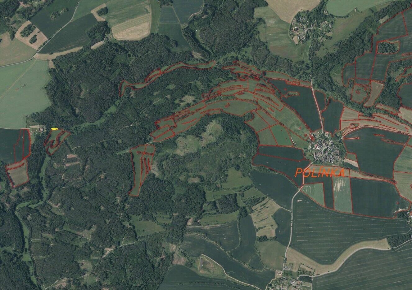 prodej pozemku Polínka
