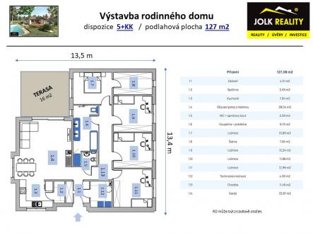 RD---půdorys-5-KK---úprava-UHLÍŘOV---05-2025 | Prodej - dům/vila, 127 m²