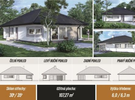 4kk - EC2 - 107m2 | Prodej - dům/vila, 83 m²