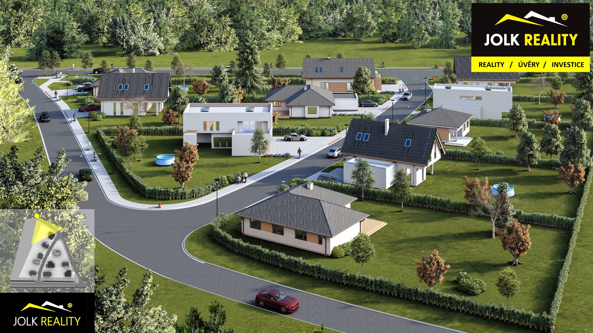 Prodej pozemků Služovice Věra Verbíková JOLK Reality