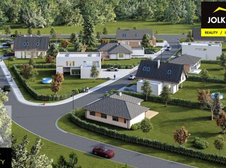 Prodej pozemků Služovice Věra Verbíková JOLK Reality | Prodej - pozemek pro bydlení, 738 m²