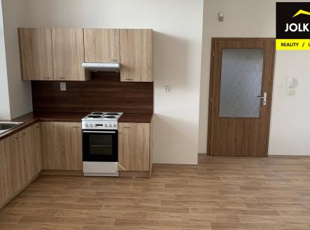 Byty-pro-Seniory-Budišov---kuchyň | Pronájem bytu, 1+kk, 43 m²