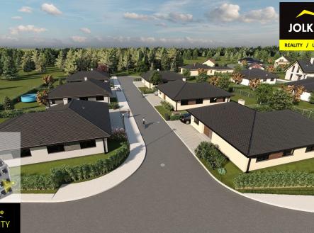  JOLK Reallity, prodej pozemků s výstavbou domů Uhlířov, Věra Verbíková | Prodej - pozemek pro bydlení, 577 m²