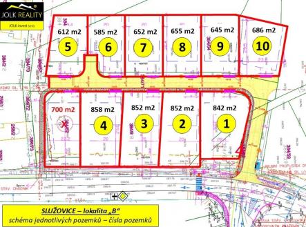 NIKOLA SUKENIKOVA JOLK REALITY PRODEJ POZEMKU OPAVA SLUŽOVICE | Prodej - pozemek pro bydlení, 852 m²