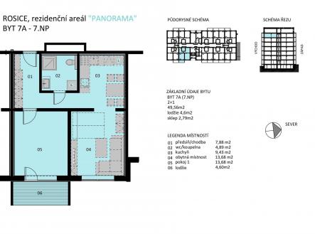 . | Prodej bytu, 2+kk, 57 m²