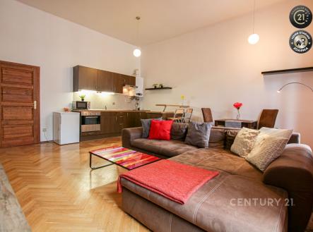 . | Pronájem bytu, 2+kk, 56 m²