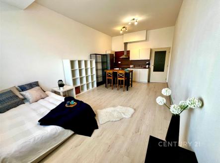 . | Pronájem bytu, 1+kk, 38 m²