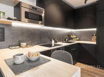 . | Pronájem bytu, 2+kk, 44 m²