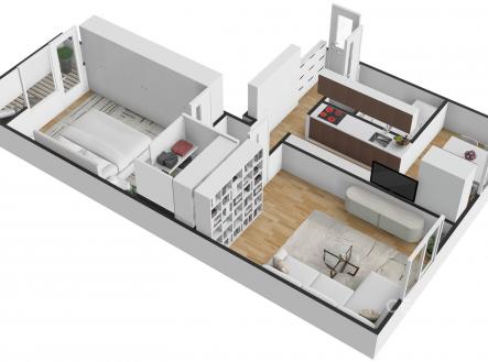 . | Prodej bytu, 2+1, 58 m²