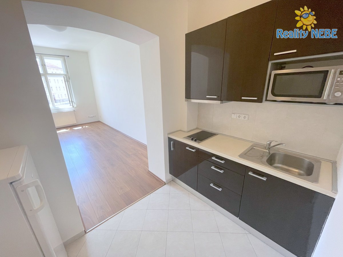 Pronájem bytu 1+kk 26m2 Praha Nuselská
