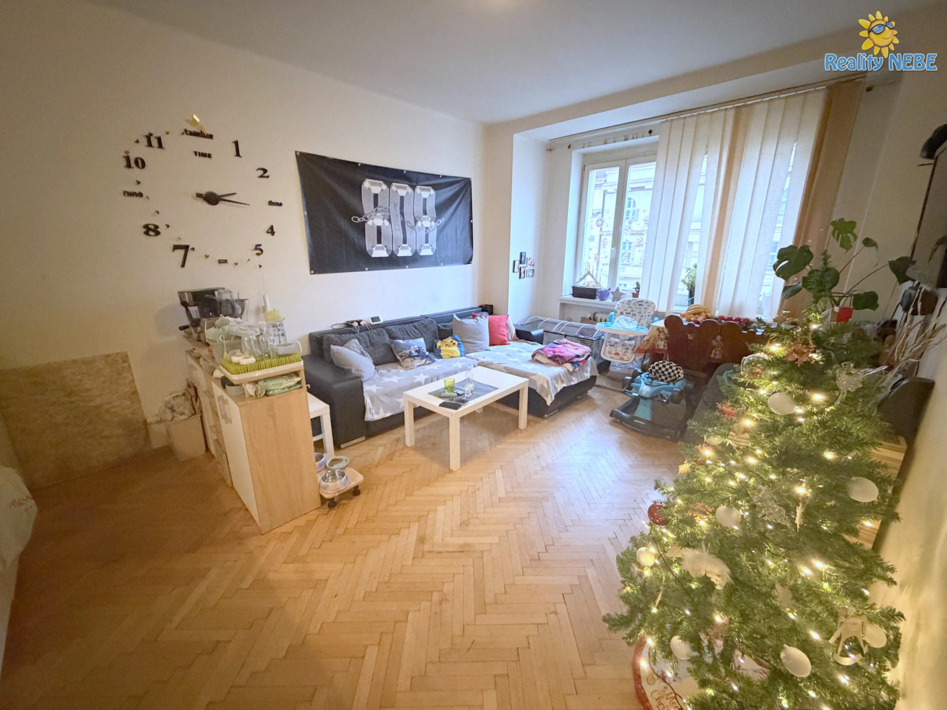 Pronájem bytu 2+kk 60m2 Baranova Vinohradská Praha Flora