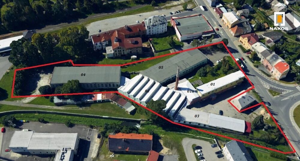 Průmyslový areál, celkem 4.100 m² užitných ploch, na pozemcích 10.443 m²,  ul. Dukelská, Bílovec