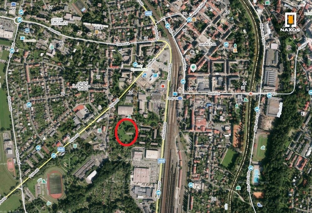 Pozemek pro stavbu bytových domů, 24.398 m2, ul. U Mlékárny, Český Těšín
