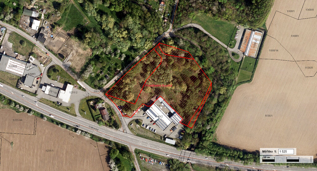 Komerční pozemek 13.676 m2, ul. Dělnická, Prostřední Suchá, Havířov