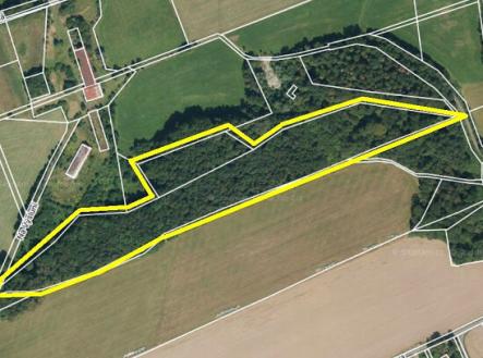 Prodej - pozemek, les, 27 036 m²