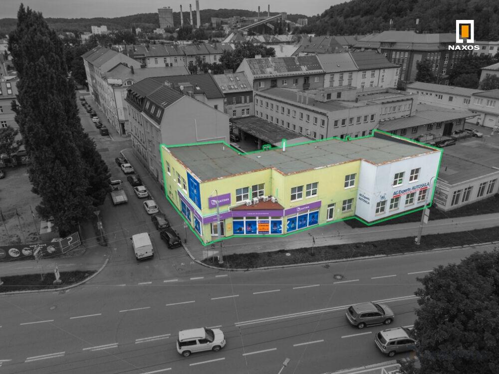 Multifunkční objekt celkem 876 m² prodejních, skladových a kan. ploch, Muglinovská, Ostrava – Přívoz