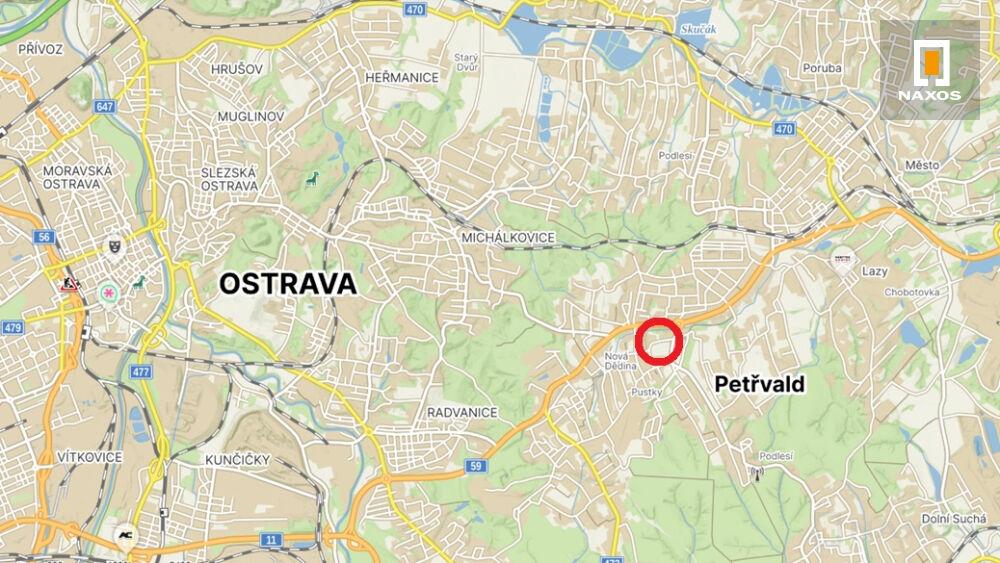 Lesní pozemek, 11.962 m2, ul. Polní, Petřvald u Karviné