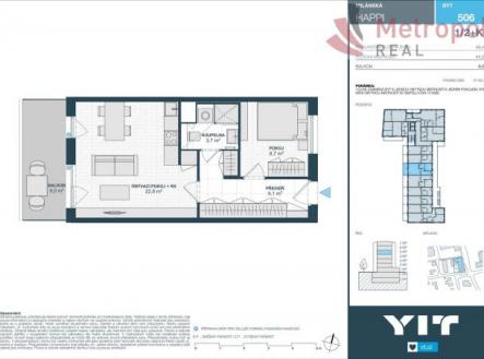 Fotka 16 | Prodej bytu, 1+kk, 55 m²