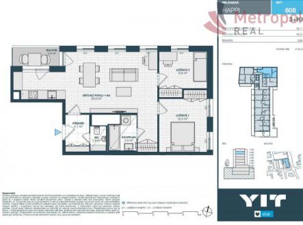 Fotka 17 | Prodej bytu, 3+kk, 73 m²