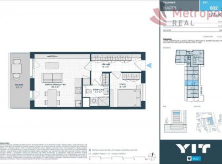 Fotka 15 | Prodej bytu, 1+kk, 55 m²