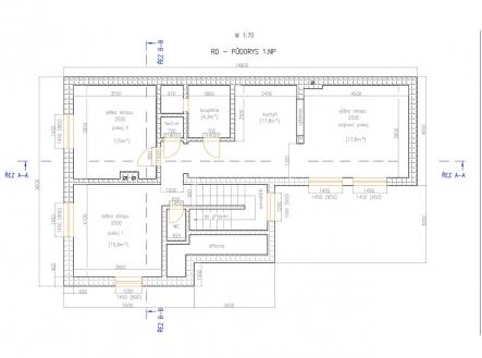 Půdorys | Prodej - dům/vila, 187 m²