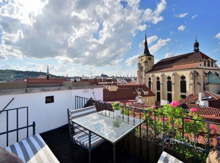 byt disponuje jedinečnými terasami | Prodej bytu, 5+kk, 213 m²