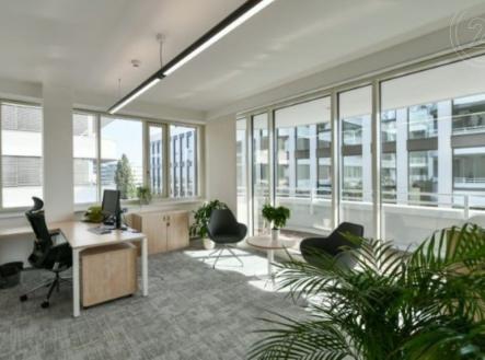 . | Pronájem - kanceláře, 1 480 m²