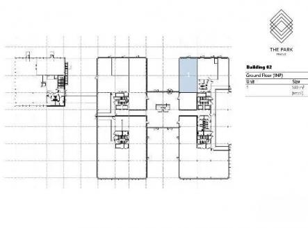 2d půdorys | Pronájem - kanceláře, 660 m²