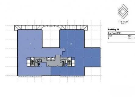 2d půdorys | Pronájem - kanceláře, 660 m²