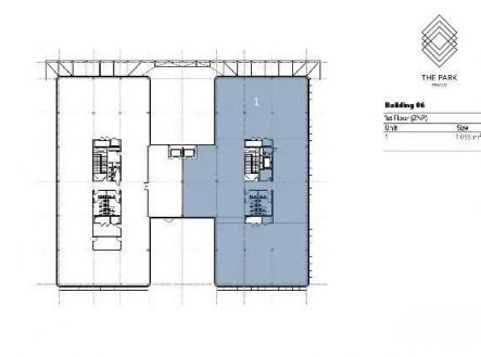 2d půdorys | Pronájem - kanceláře, 660 m²