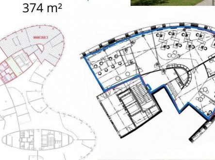 . | Pronájem - kanceláře, 748 m²