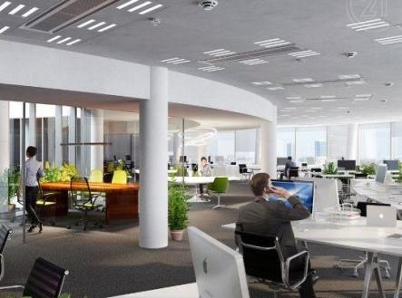 . | Pronájem - kanceláře, 908 m²