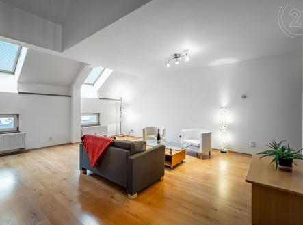 obývací pokoj | Pronájem bytu, 4+kk, 146 m²