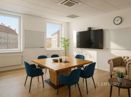 . | Pronájem - kanceláře, 1 228 m²