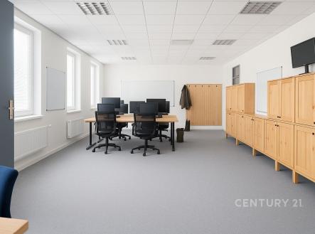 . | Pronájem - kanceláře, 1 228 m²