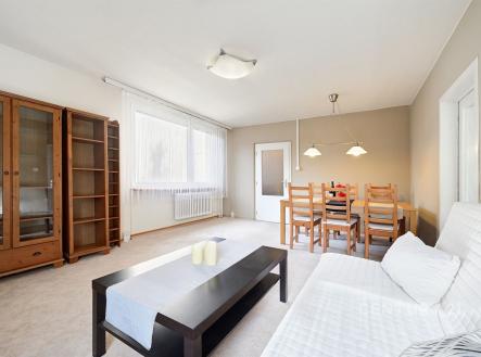 Obývací pokoj s jídelnou | Prodej bytu, 3+1, 76 m²