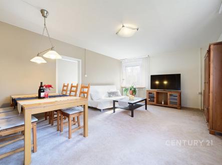Obývací pokoj s jídelnou | Prodej bytu, 3+1, 76 m²