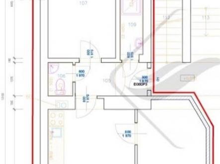 . | Pronájem bytu, 3+kk, 60 m²